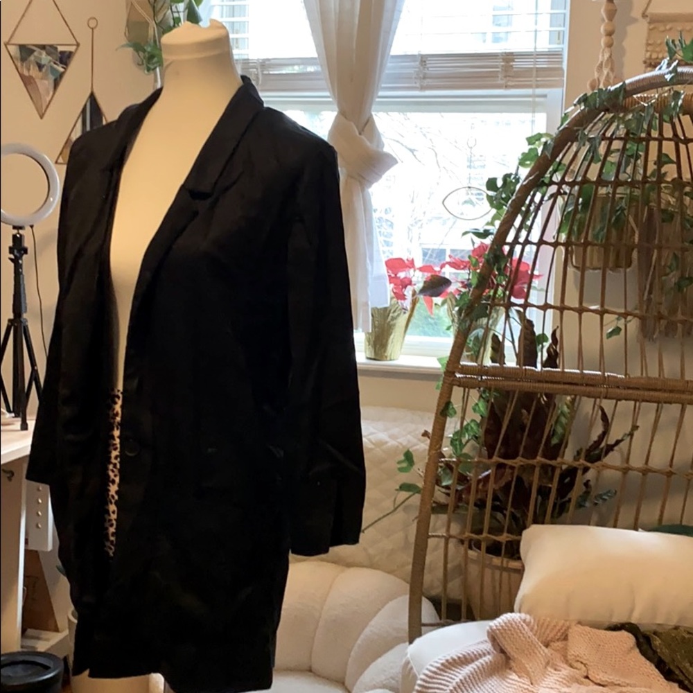 ECOTE Black Tunic Jacket 🧥 S